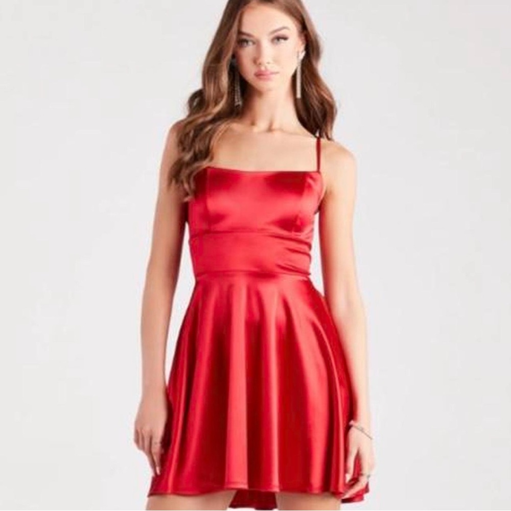 Windsor Radiant Red Mini Dress